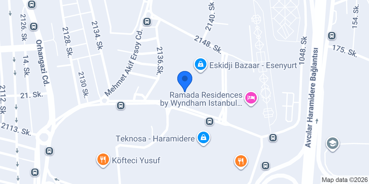 İpeğim Mobilya konumu