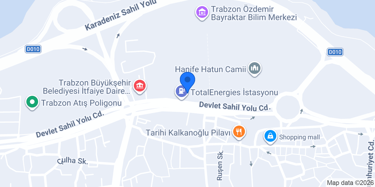 Uzm. Kl. Psk. Ali Osman Şaş konumu
