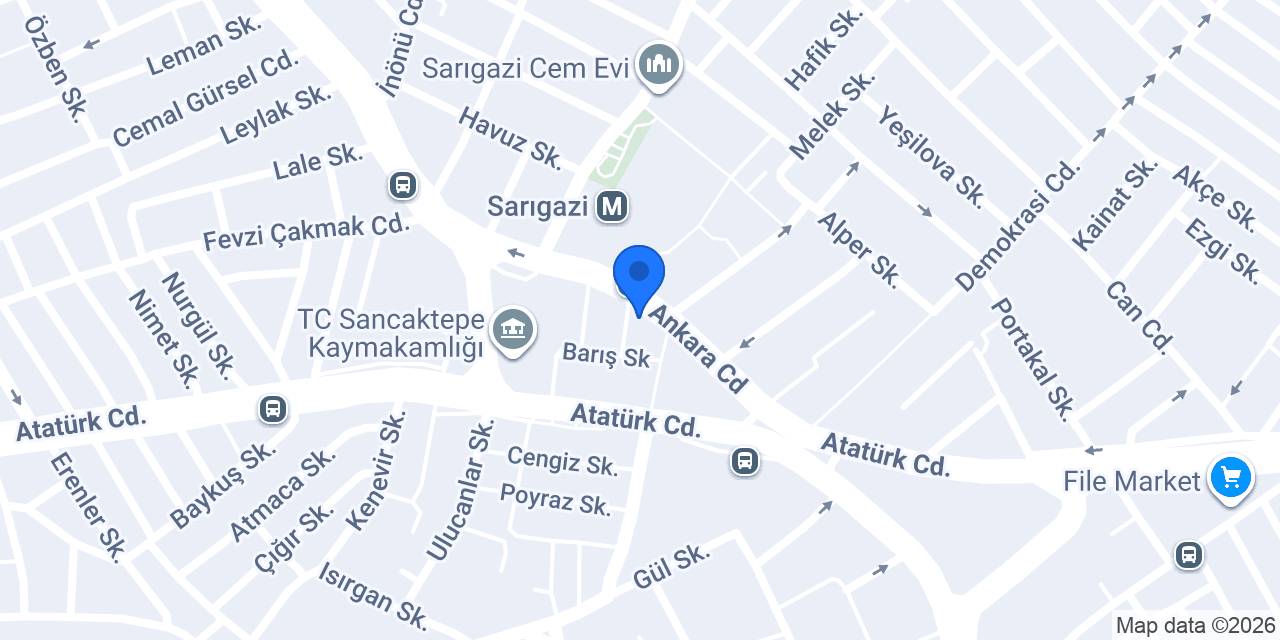 Saray Et Lokantası konumu