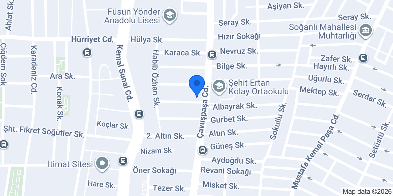 Site Pastanesi konumu