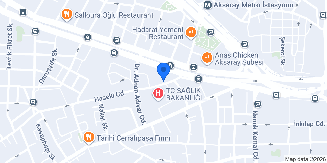 Eczane Haseki Can konumu
