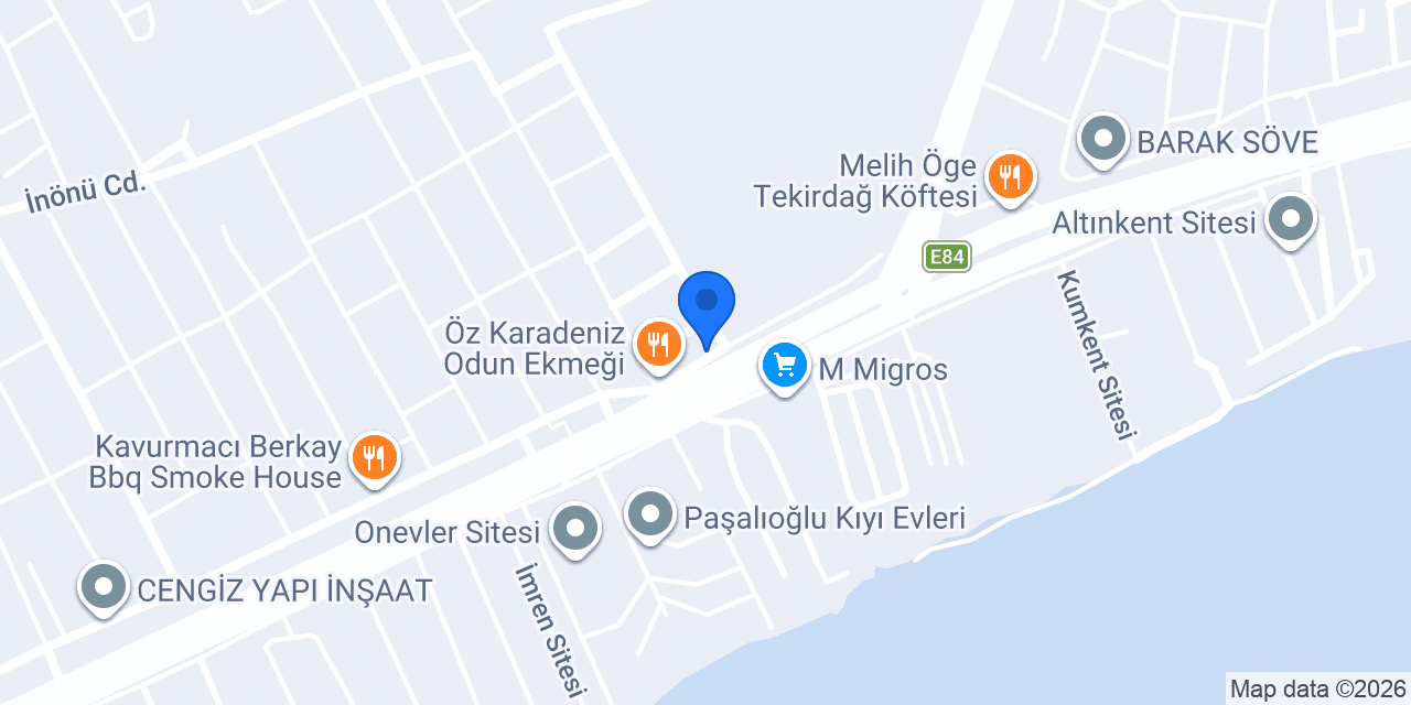 Egeseramik - Erdem Yapı konumu