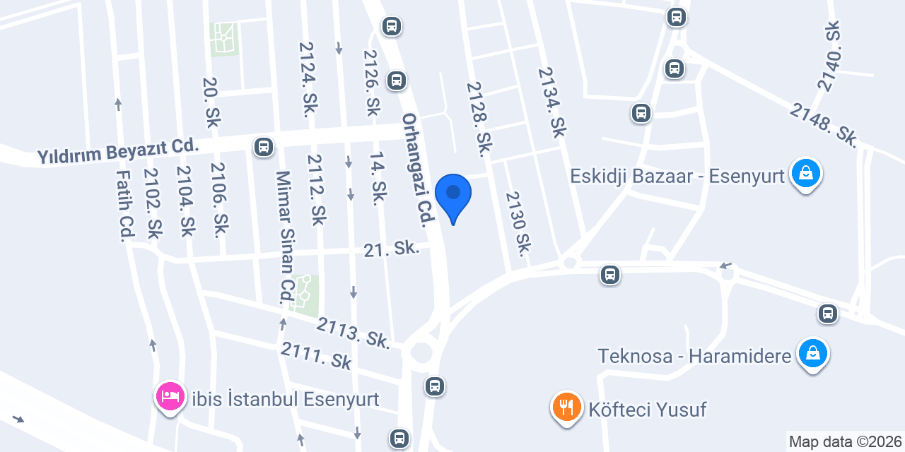 Bazilika Bazlama konumu