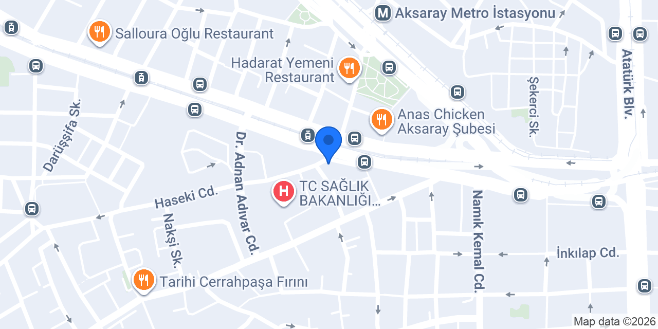 T.C. İSTANBUL 9. NOTERLİĞİ konumu