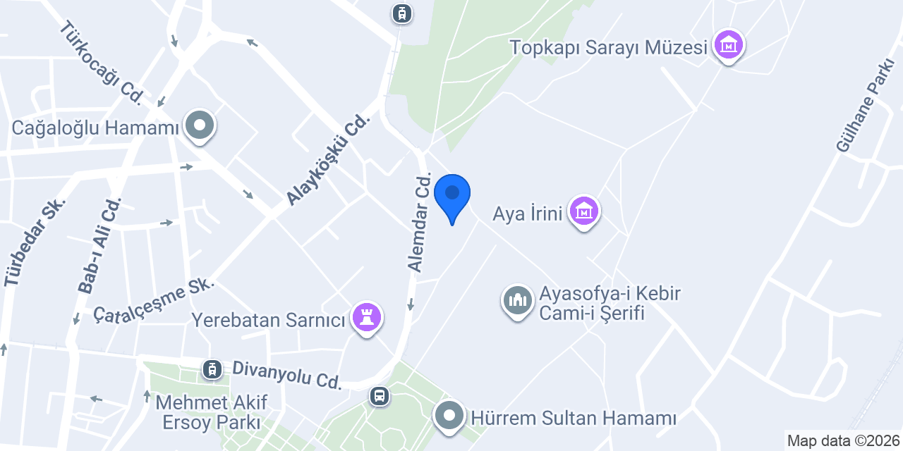 Caferağa Medresesi konumu