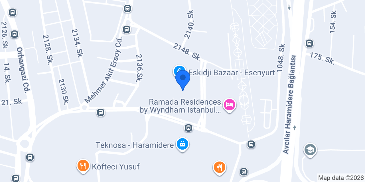 Wattarya Şarj İstasyonu konumu