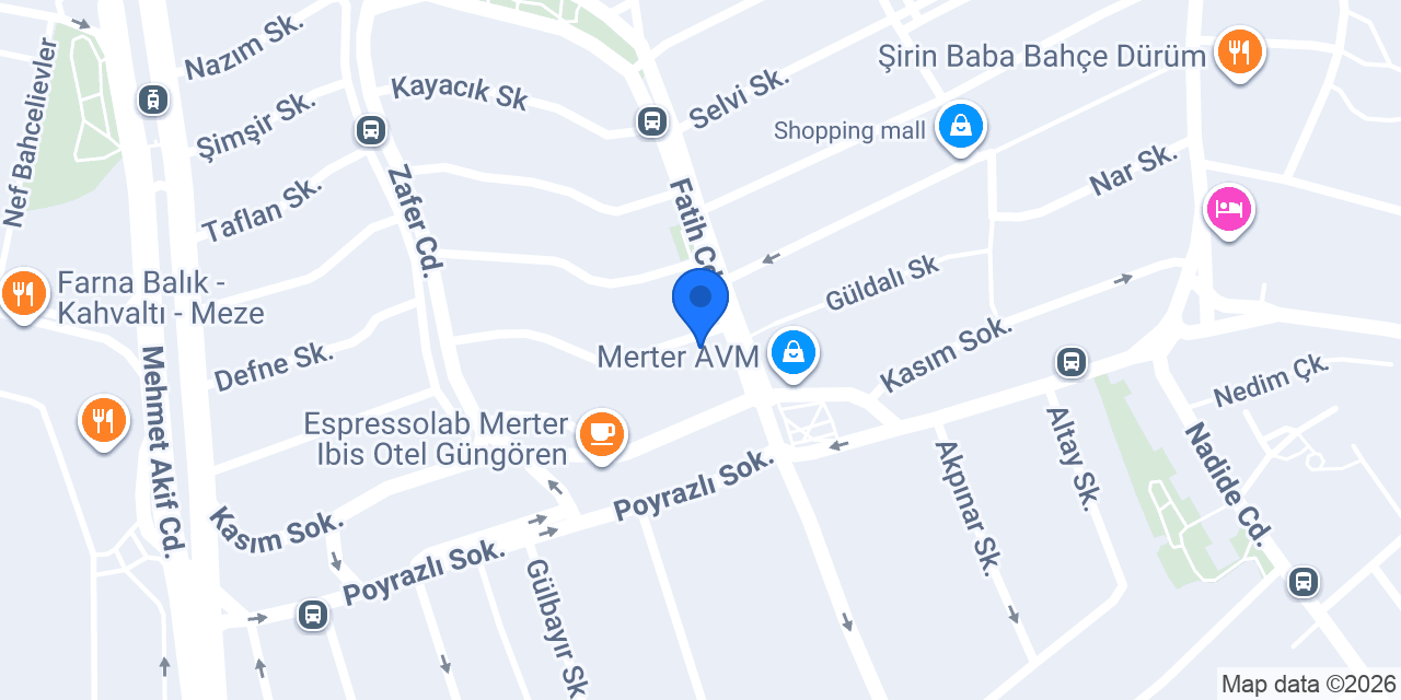 Bar konumu