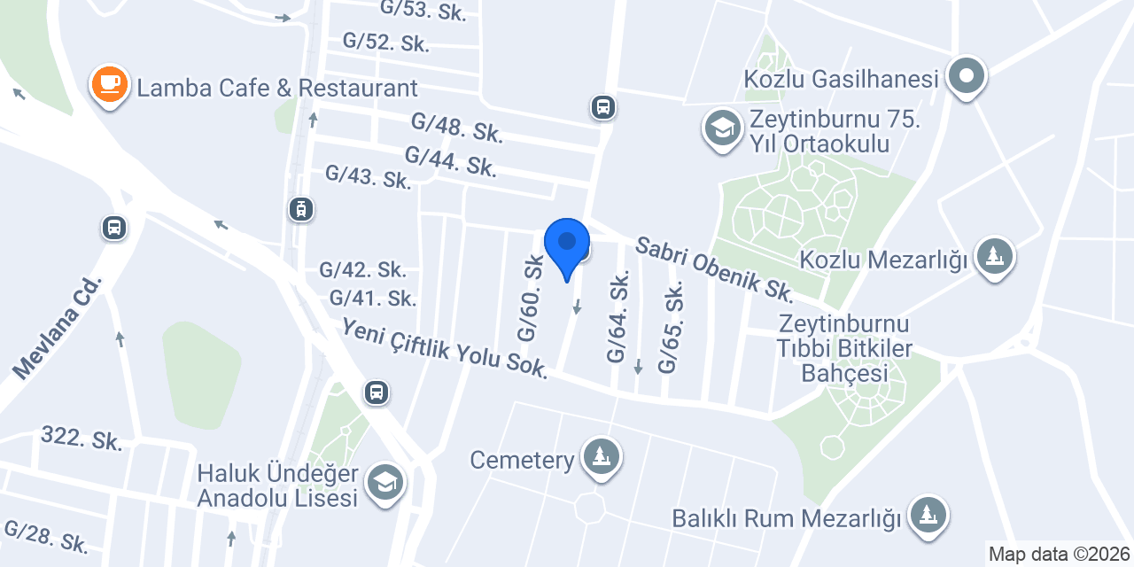 Özlem Bayan Kuaförü konumu