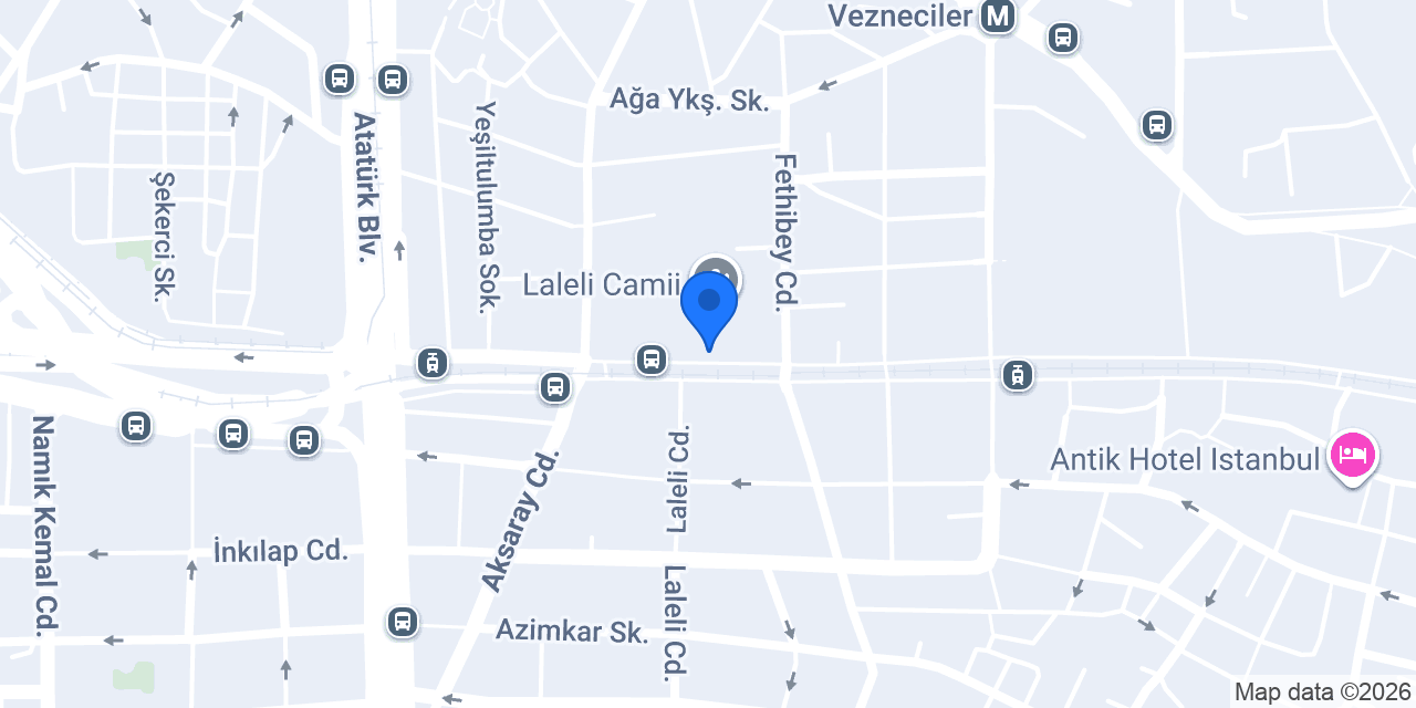 Laleli Baba Eczanesi konumu