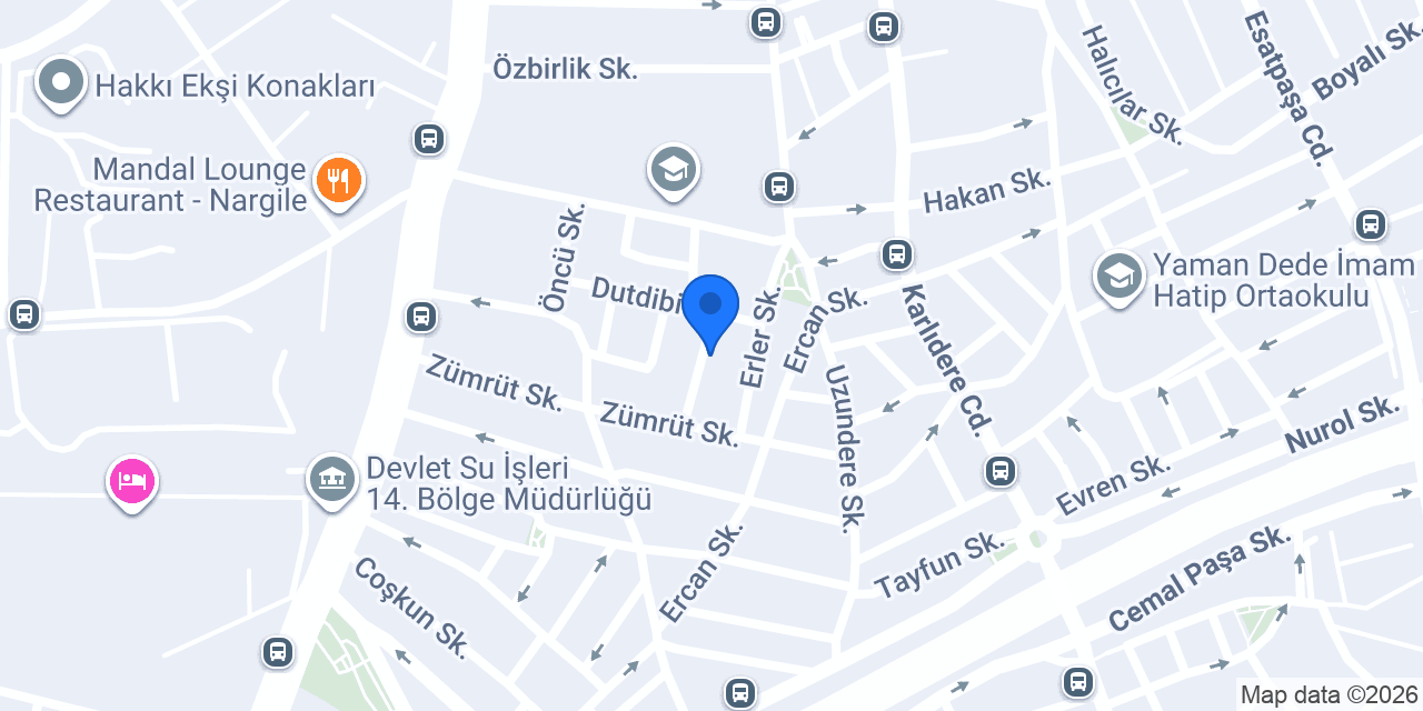 Atölye Mu konumu