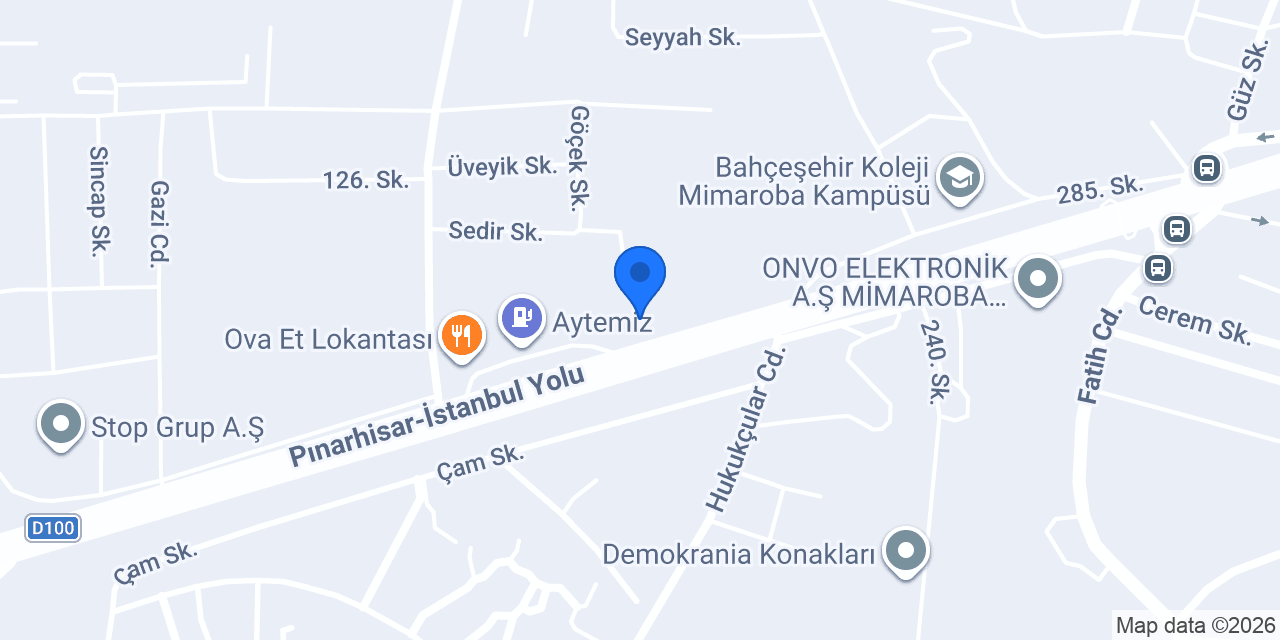 Ema Yapı konumu