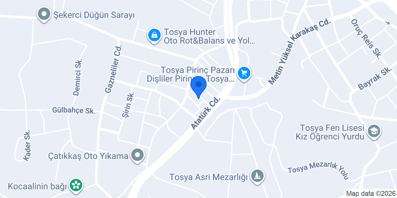 Karabudak Oto Tamir konumu