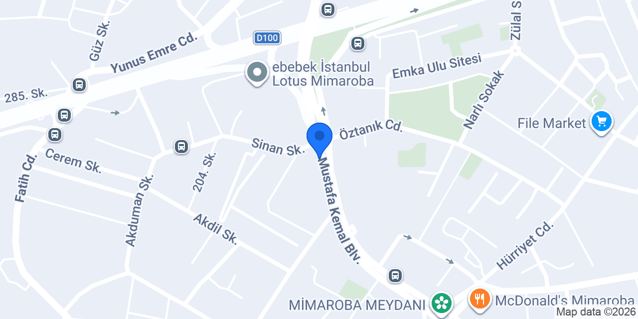Komşufırın konumu