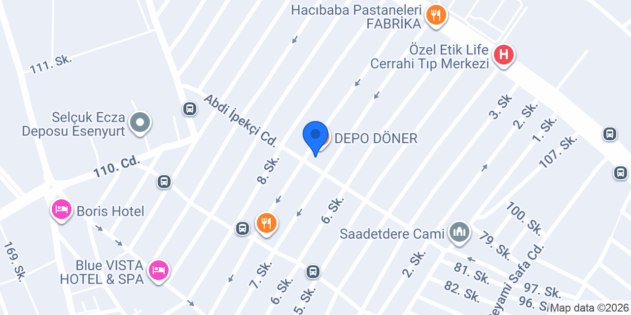 Has Saat ve Gümüş konumu
