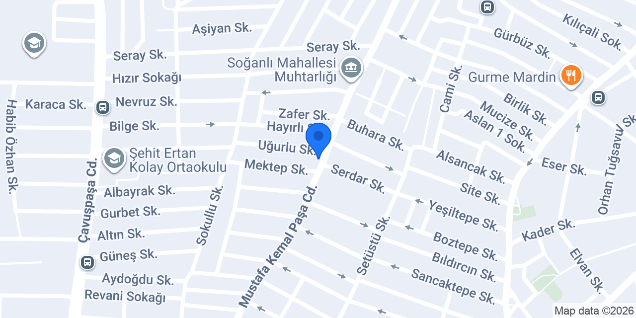 Biryan Eczanesi konumu