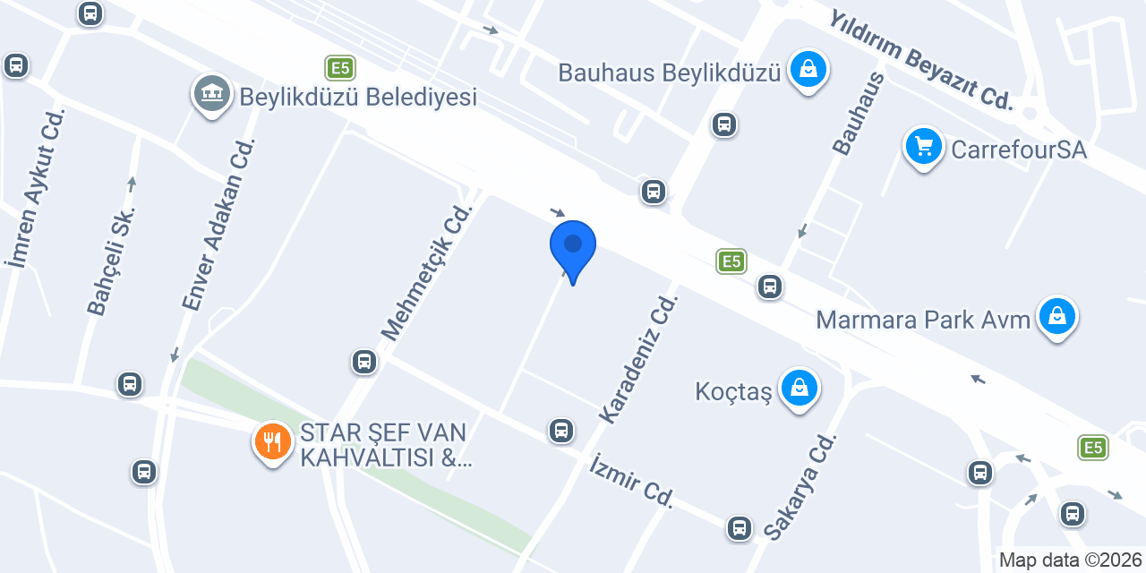 Lilyum eczanesi konumu