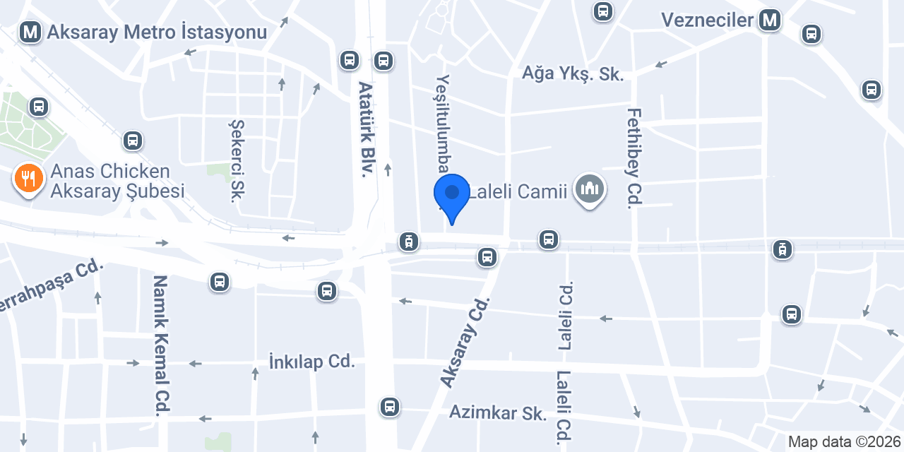 Dosso Dossi Hotels Laleli konumu