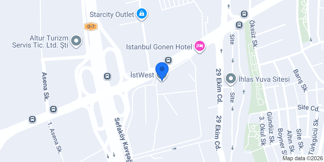 İSTWEST KURU TEMİZLEME konumu