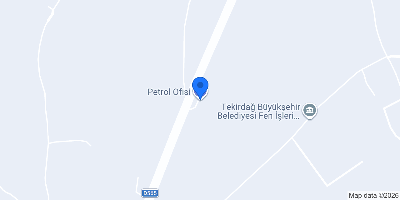 Petrol Ofisi konumu