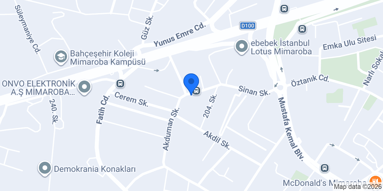 Havva Sanat Evi konumu