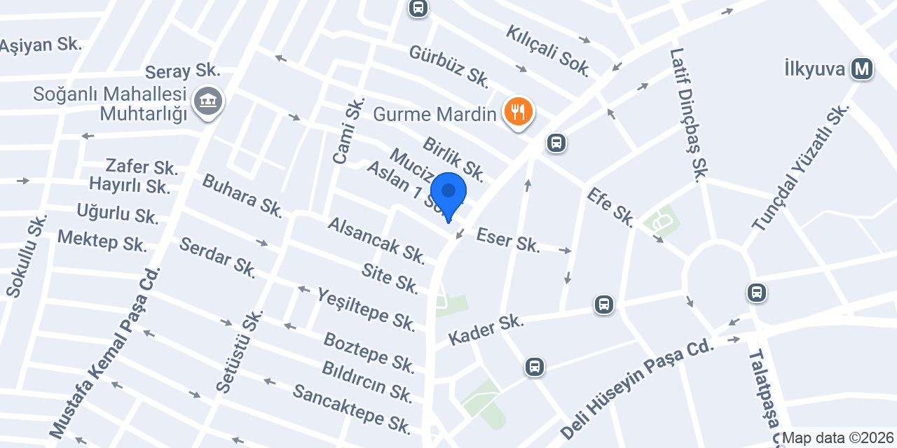 MERSA BÜRO MAKİNELERİ konumu