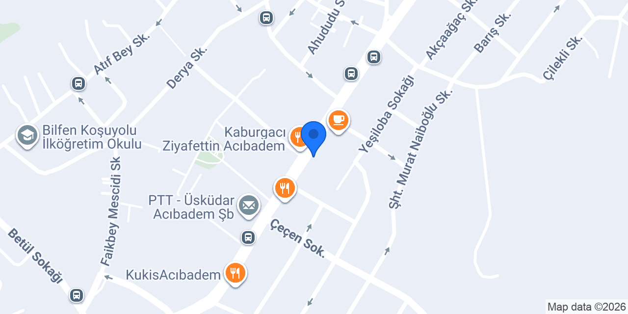 MADO ACIBADEM konumu