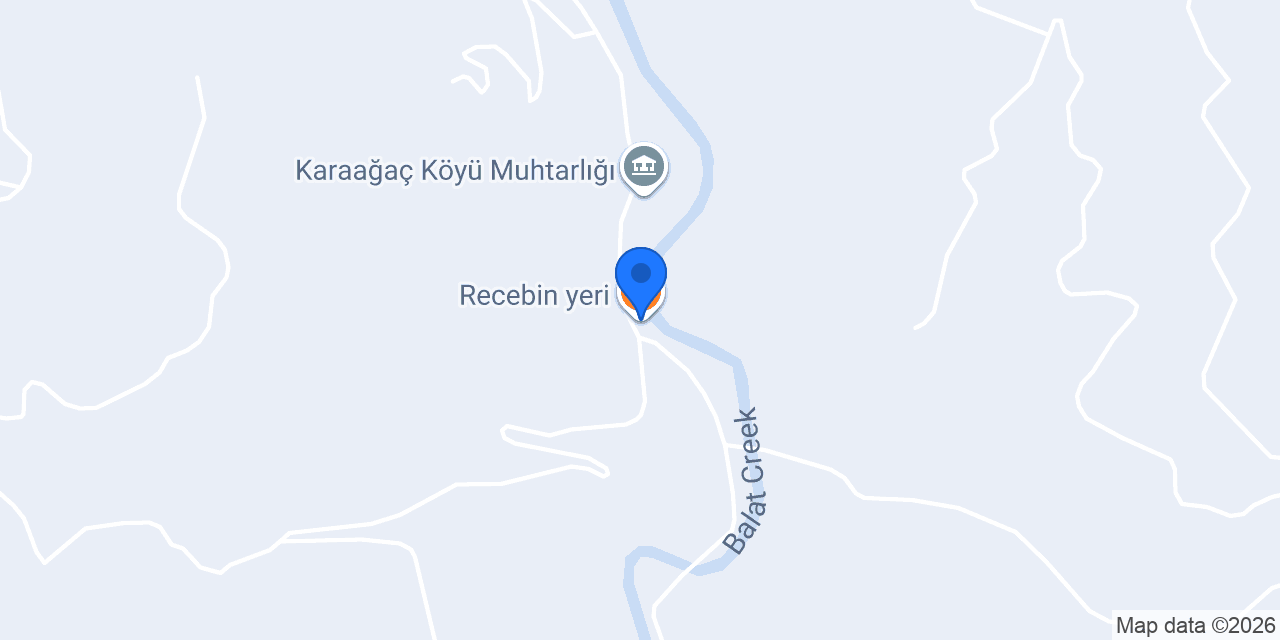 Recebin yeri konumu