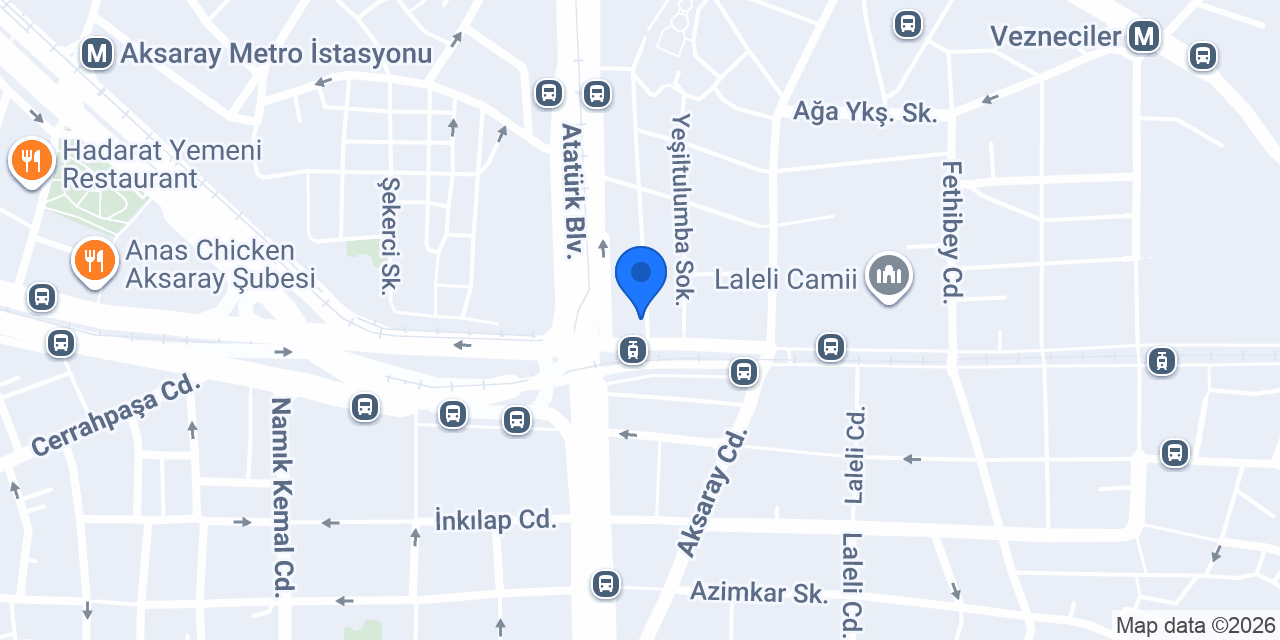 Baz Reklam Tabela konumu
