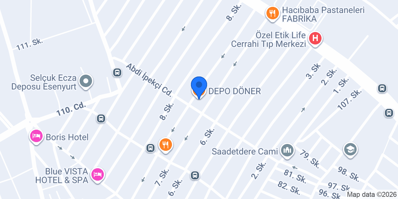 DEPO DÖNER konumu