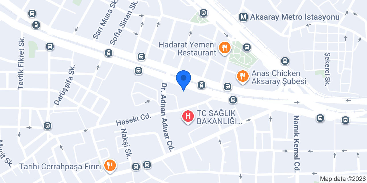 Yüksel Uygur Restaurant konumu