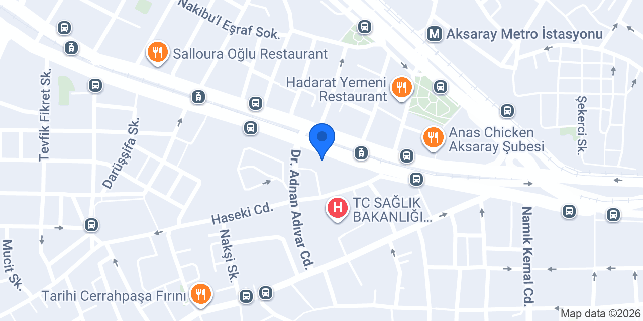 Kuveyt Türk Yusufpaşa Şubesi konumu