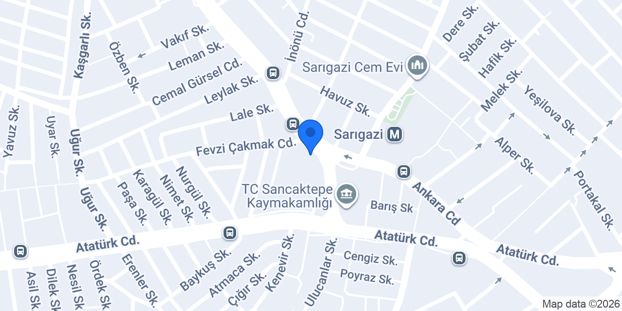 Bilezikci.com - Sancaktepe konumu