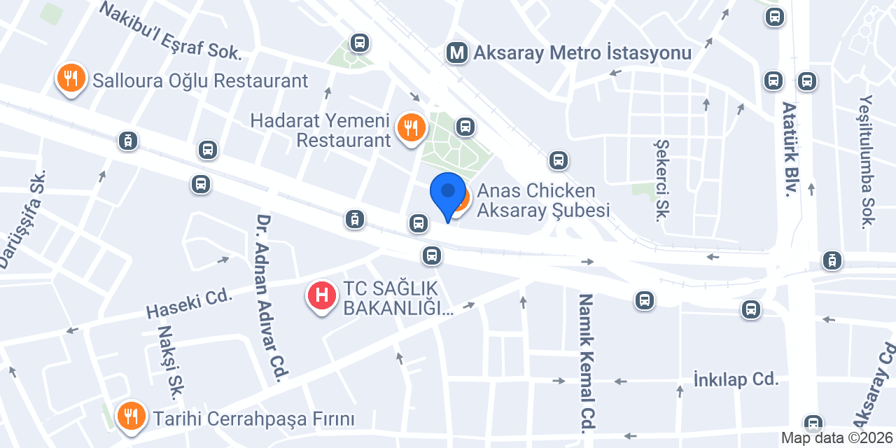 Azaklıoğlu Necati Bay Vakfı konumu
