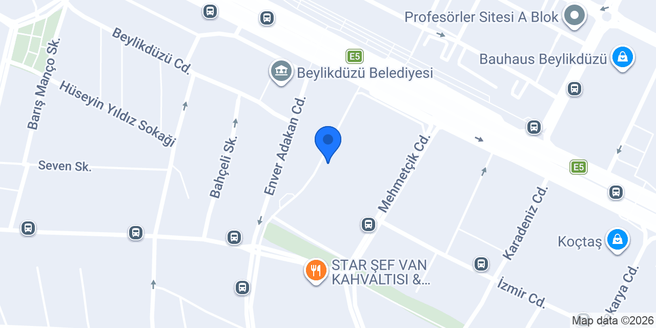 ABM International Tic. Ltd. Şti. konumu