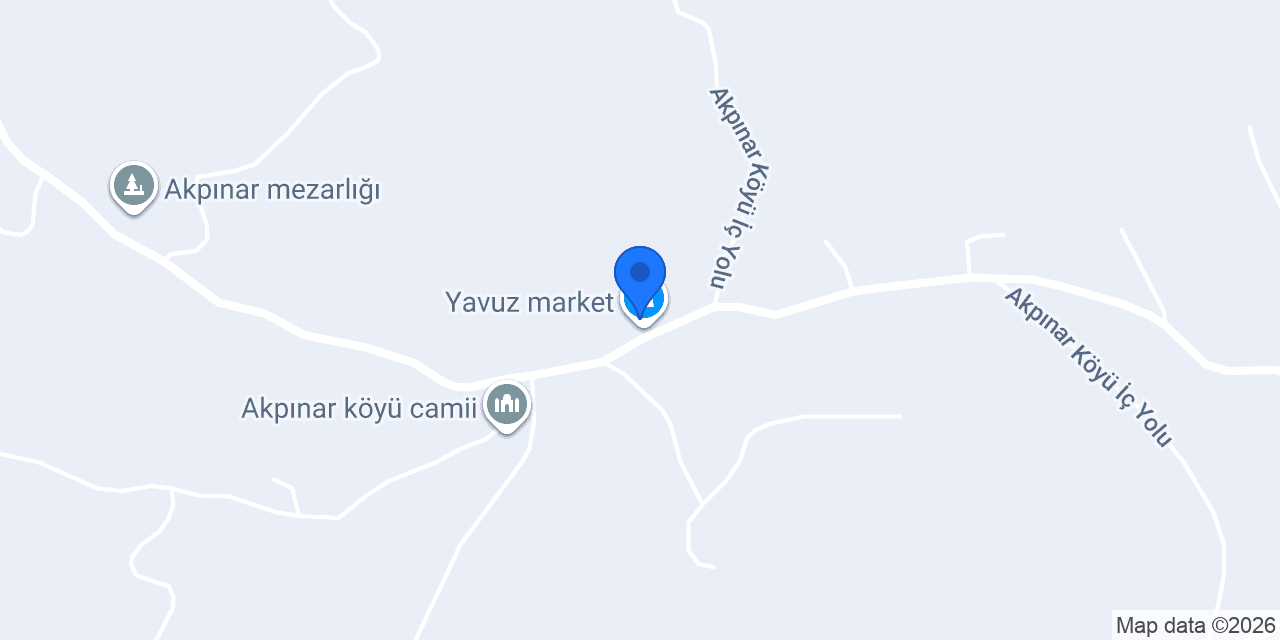 Yavuz market konumu