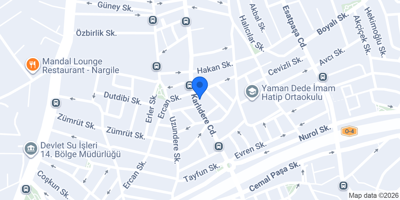 Karaca Pide & Börek Cafe konumu