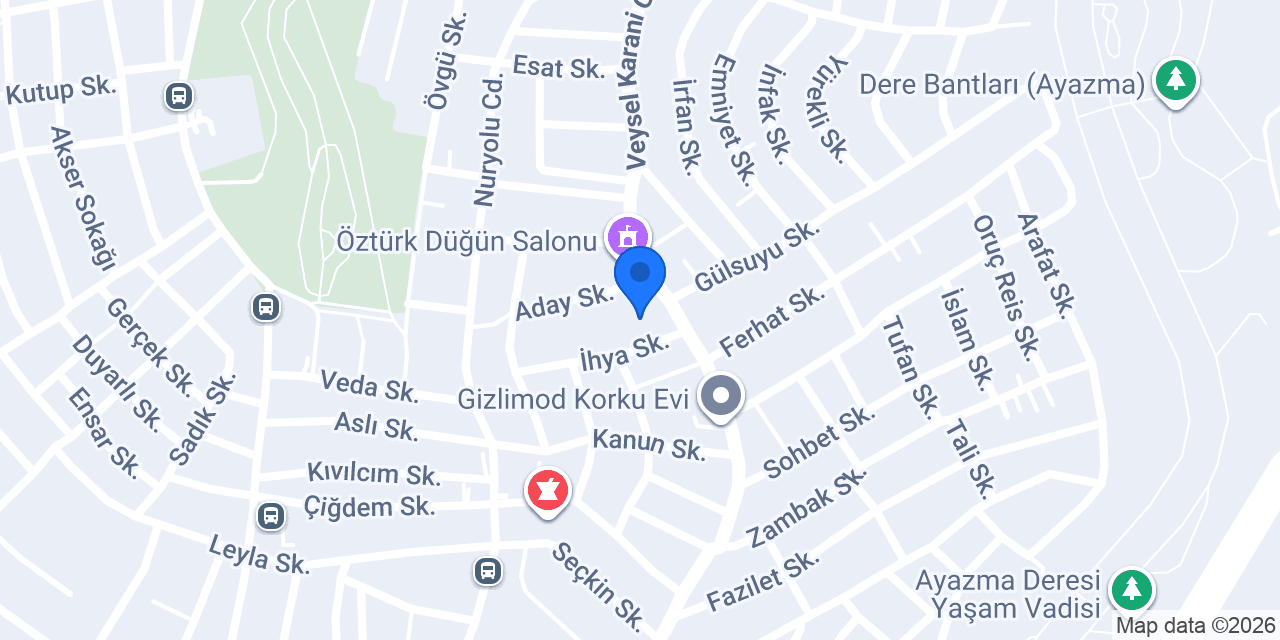 Ekip Baca Temizleme konumu