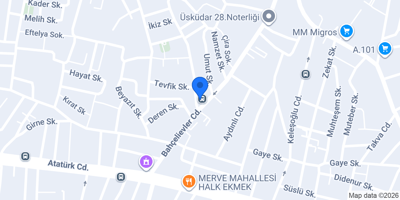 Sinan Ay Eczanesi konumu