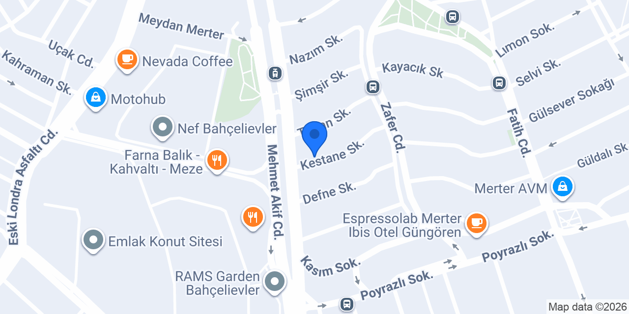 MESURA TEKSTİL LTD.ŞTİ. konumu