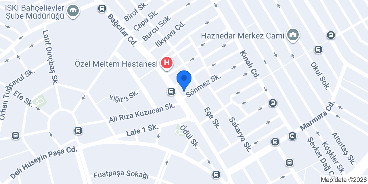 Haznedar İnşaat konumu