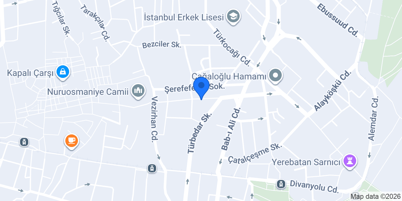 Hereke Carpet konumu