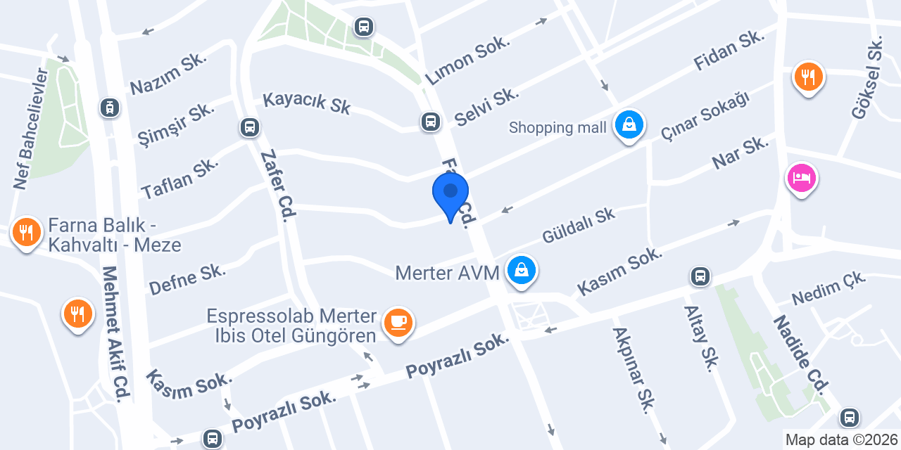 Meşhur sariyer börekçişi konumu