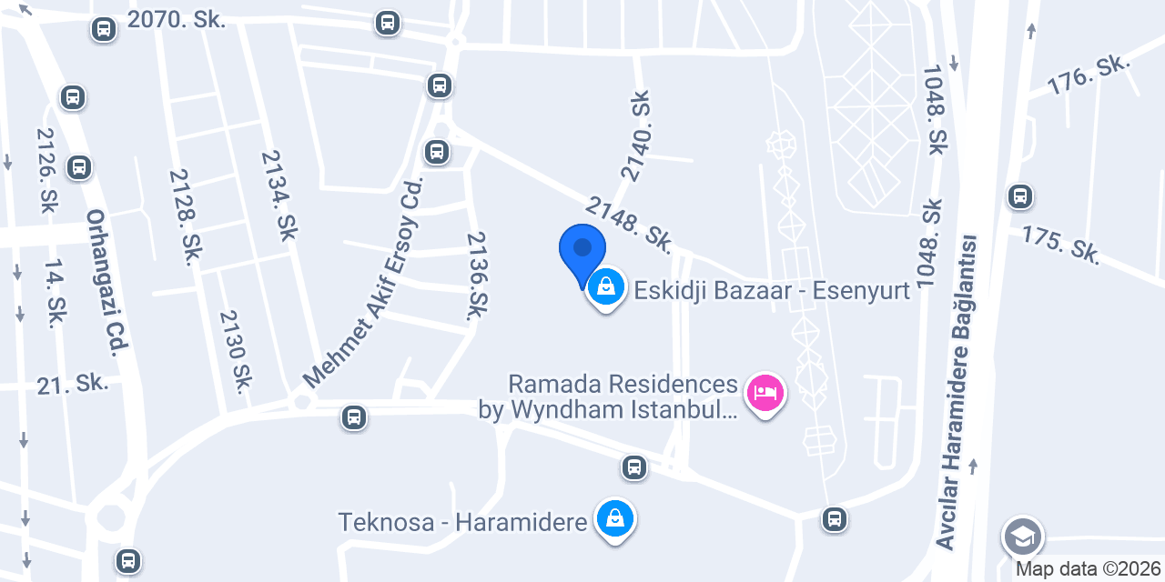 Tüccar Mobilya konumu
