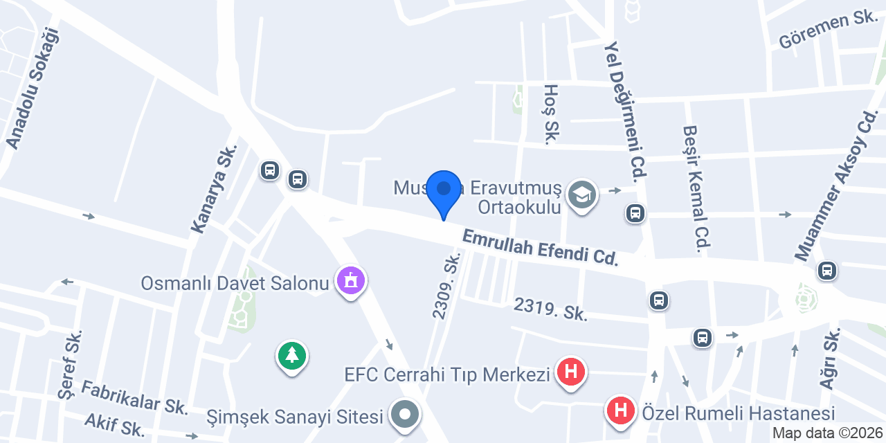 Arka Bahçe konumu