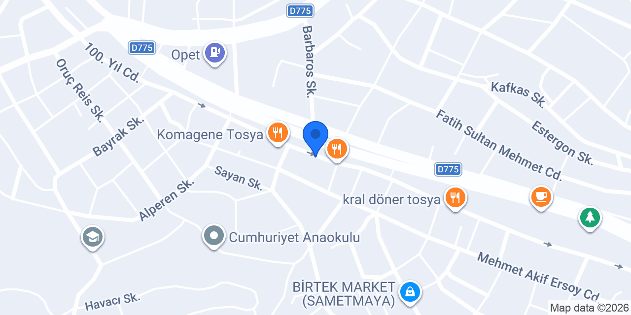 BEYZADE PİDE VE KEBAP SALONU konumu