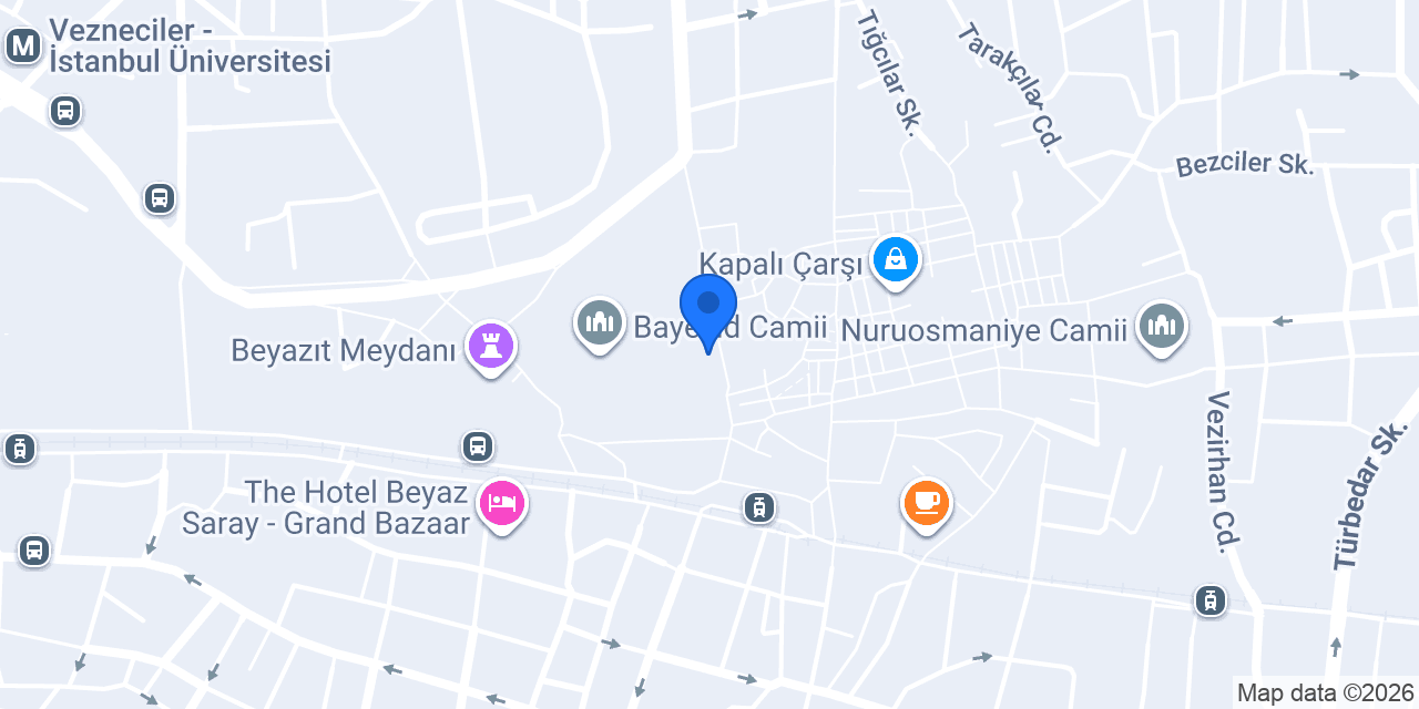Ergin Kitapevi konumu