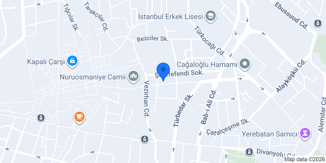 DenizBank Nuruosmaniye Şubesi konumu