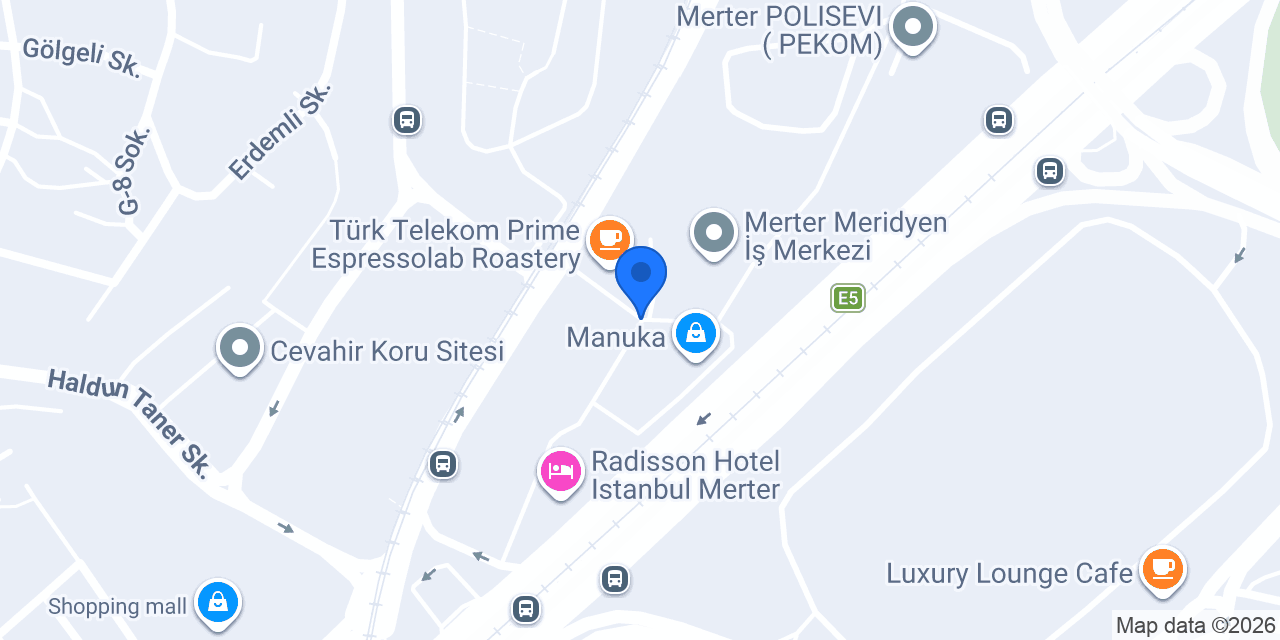 Güngören Merter Hurdacı konumu