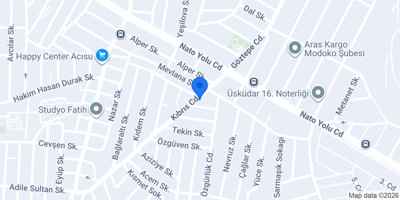 Nur Börek & Pide Salonu konumu