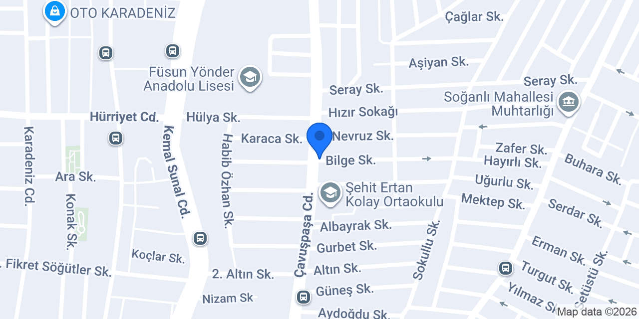SERRA VETERİNER KLİNİĞİ konumu